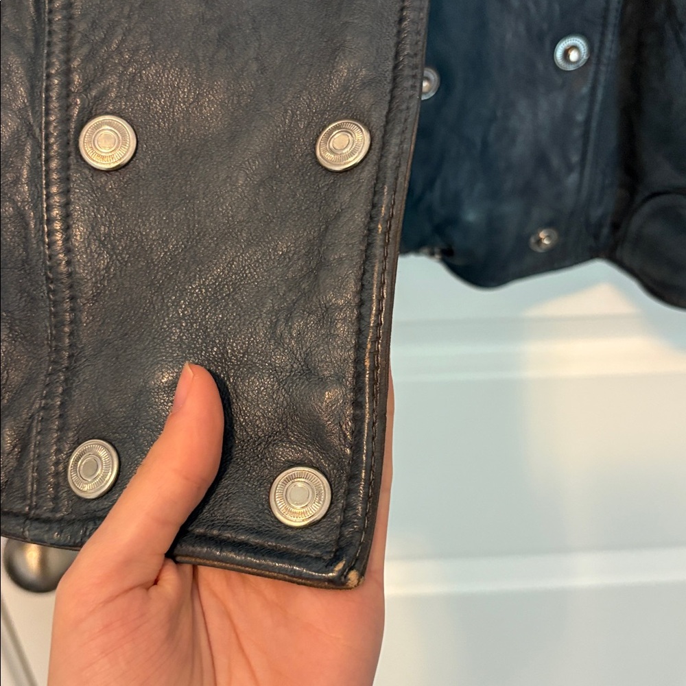 Free People Avis Leather Jacket - Picture 9 of 15